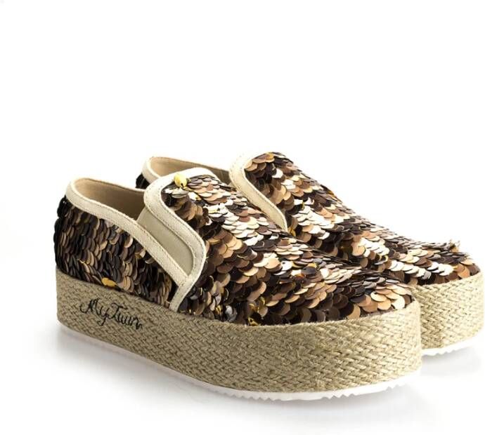 Twinset Espadrilles Bruin Dames