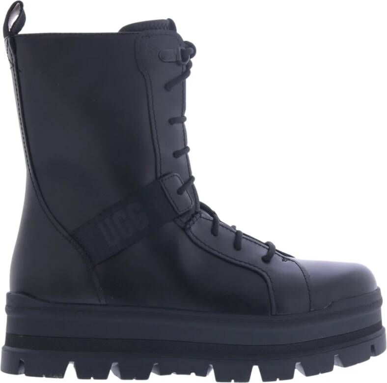 Ugg W Sheena Lace up Boots , Zwart, Dames