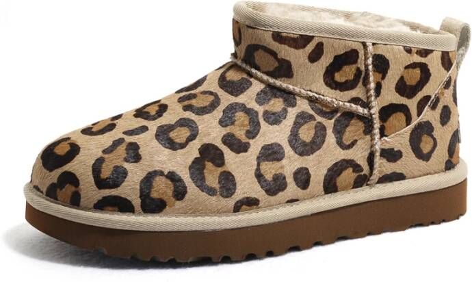 Ugg Luipaard print winterlaarzen , Bruin, Dames