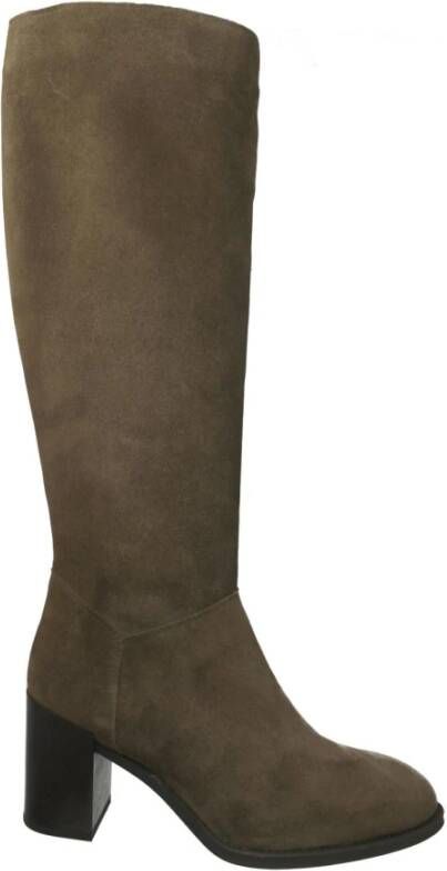 Unisa Hoge laarzen , Groen, Dames