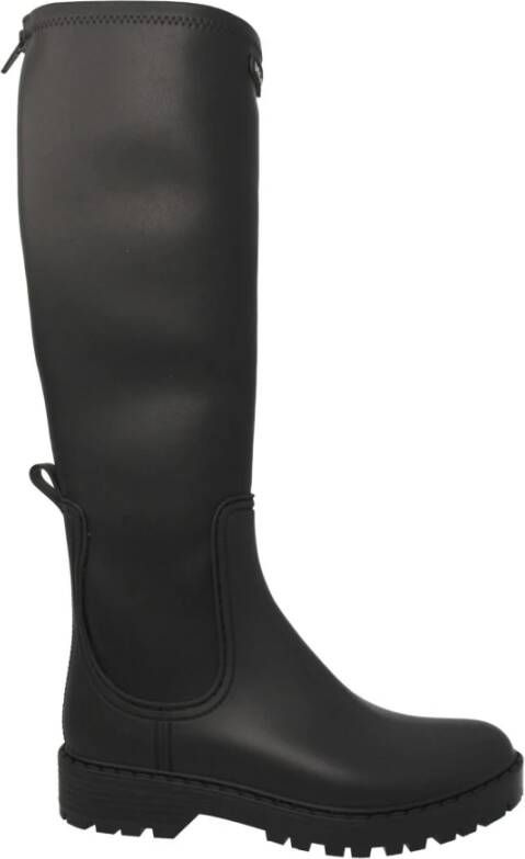 Unisa Hoge laarzen , Zwart, Dames