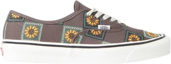 Vans Ua authentiek 44 dx oma check sneakers , Bruin, Unisex