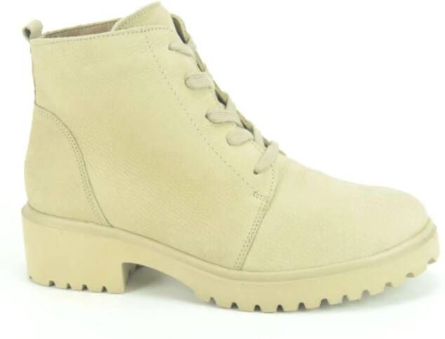 Waldläufer Enkellaarsjes Beige Dames