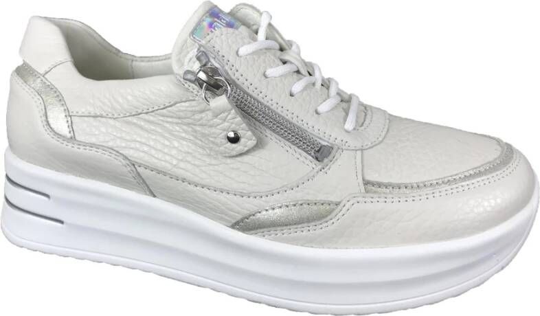 Waldläufer Schoenen Sneaker , Wit, Dames