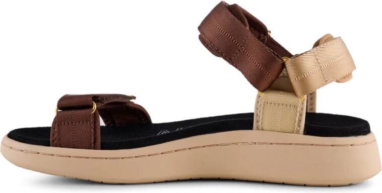 Woden Line Brown Multi , Bruin, Dames