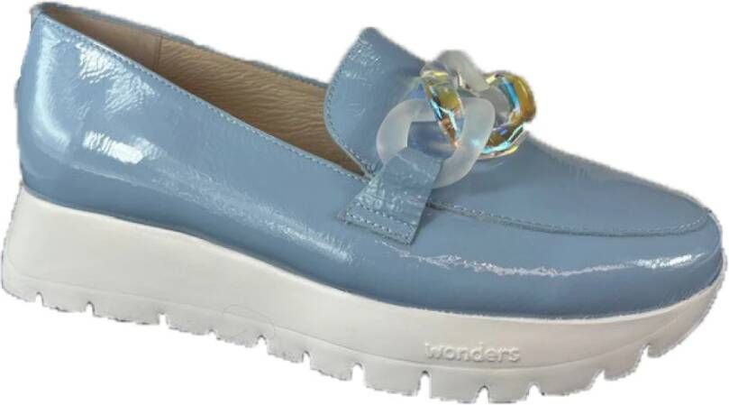 Wonders Instappers & Slip ons Blauw Dames