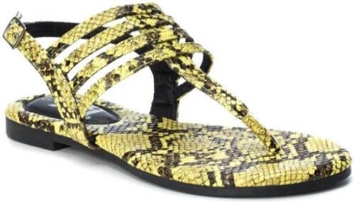 XTI Sandalen 49577 , Geel, Dames