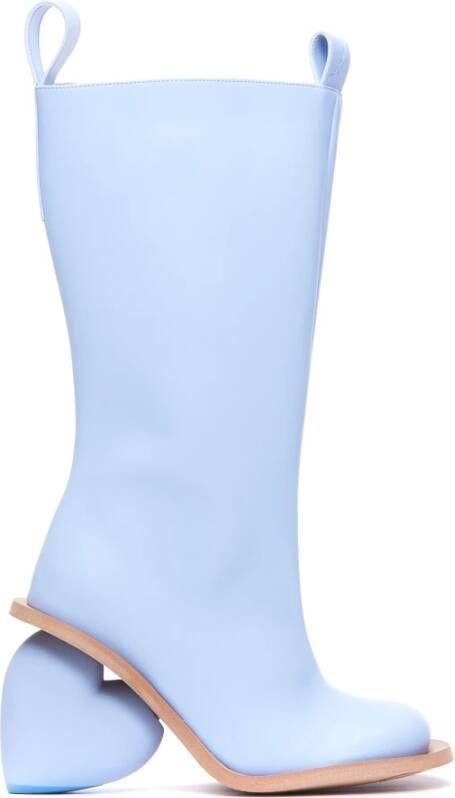 Yume Enkellaarsjes Blauw Dames