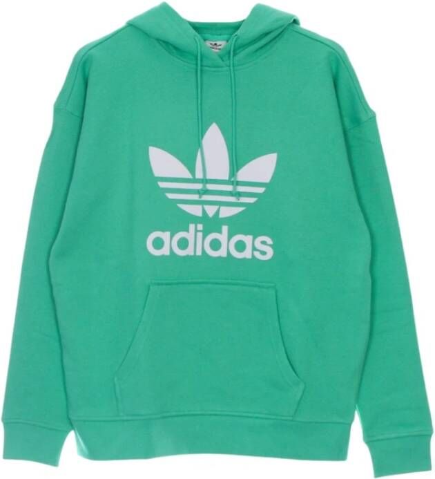 Adidas lichtgewicht hoodie klaver , Groen, Dames