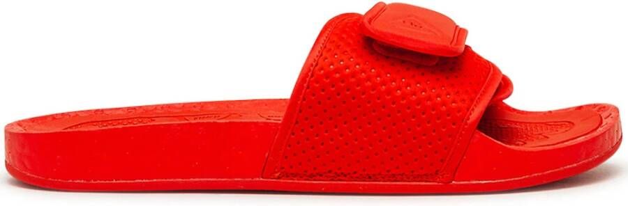 Adidas x Pharell Williams Chancletas HU Boost Slides , Rood, Dames