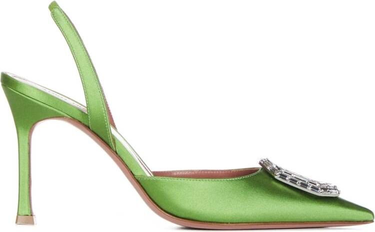 Amina Muaddi Pompen , Groen, Dames