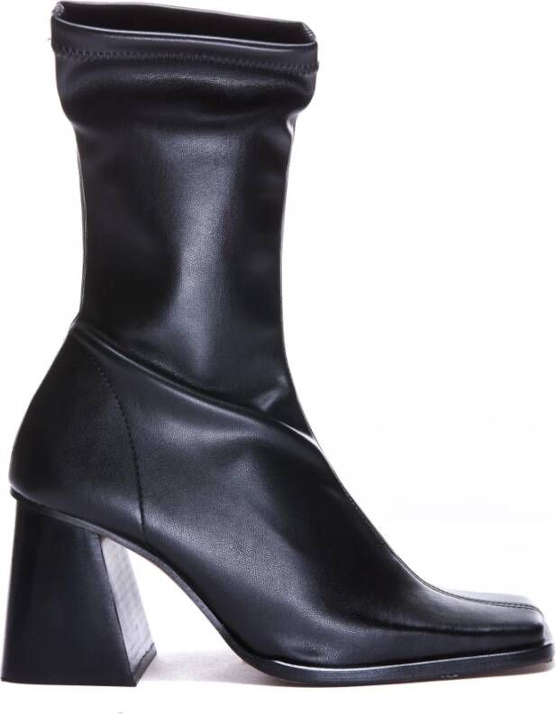 Angel Alarcon Enkellaarsjes Zwart Dames