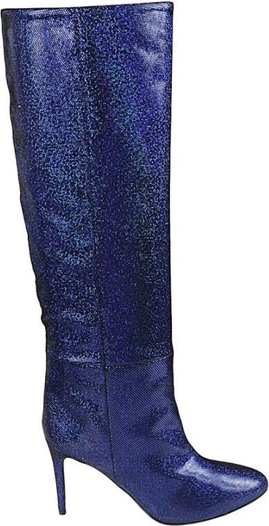 Anna F. Hoge laarzen , Blauw, Dames