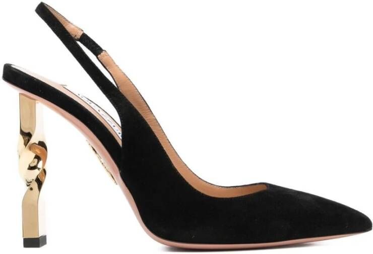 Aquazzura With Heel Black , Zwart, Dames