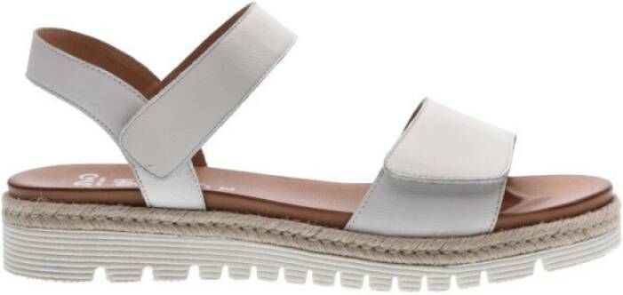 Ara Platte sandalen , Wit, Dames