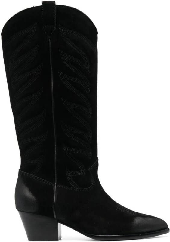 Ash Hoge laarzen , Zwart, Dames