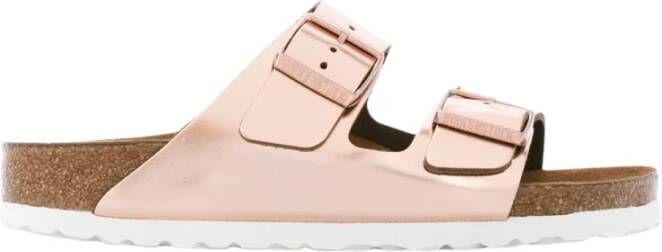 Birkenstock Arizona Birko Flor , Roze, Dames
