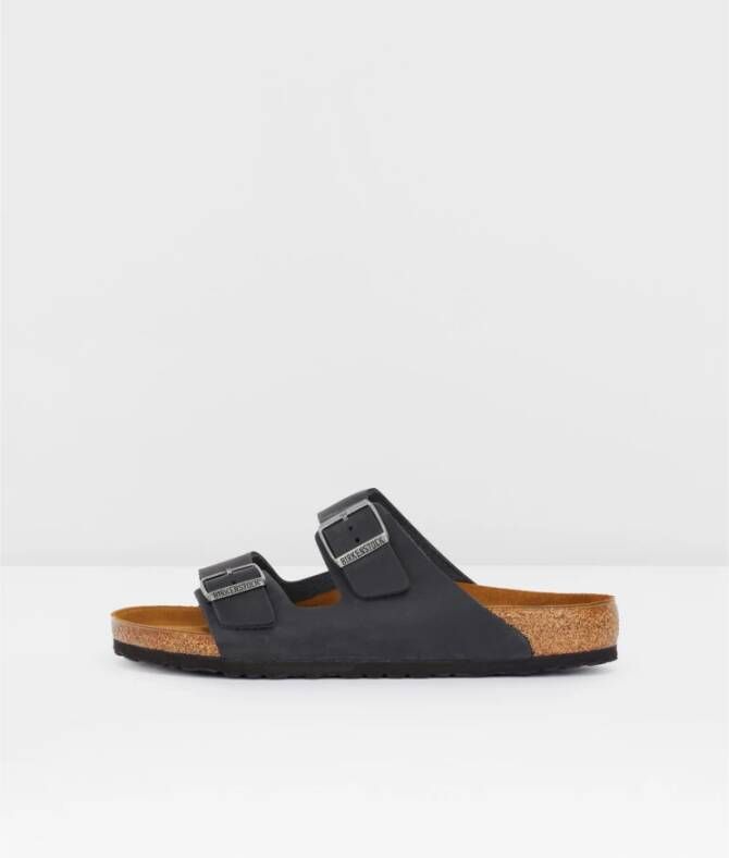 Birkenstock Sandalen Arizona Birko Flor , Zwart, Dames