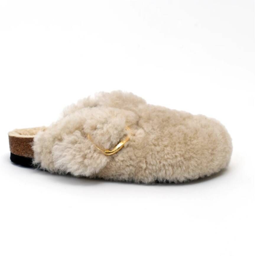 Birkenstock Muilezels , Beige, Dames