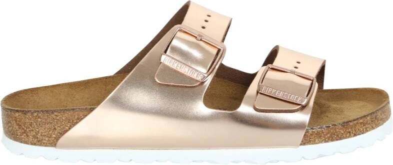 Birkenstock Schuifregelaars , Roze, Dames