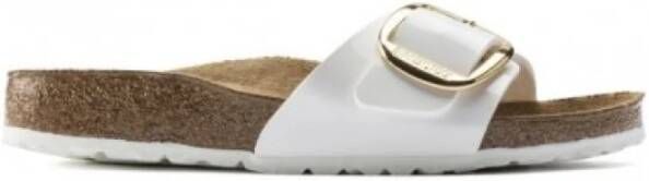 Birkenstock Sliders , Wit, Dames