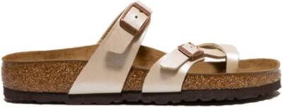 Birkenstock Slippers , Wit, Dames