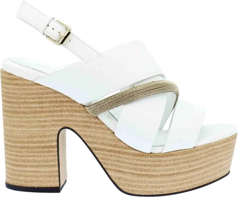 Bruno Premi Sandalen , Wit, Dames