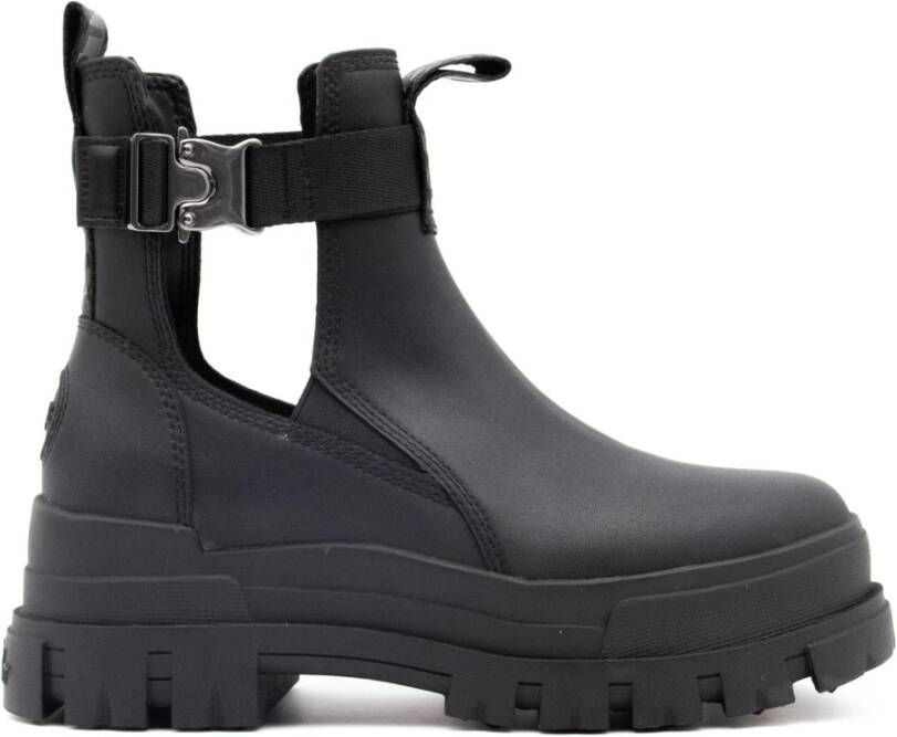 Buffalo Enkellaarsjes Zwart Dames