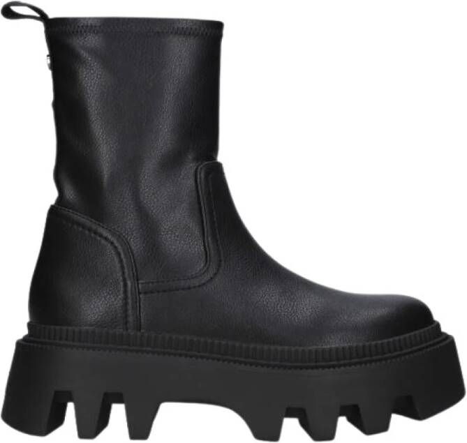 Buffalo Enkellaarsjes Zwart Dames