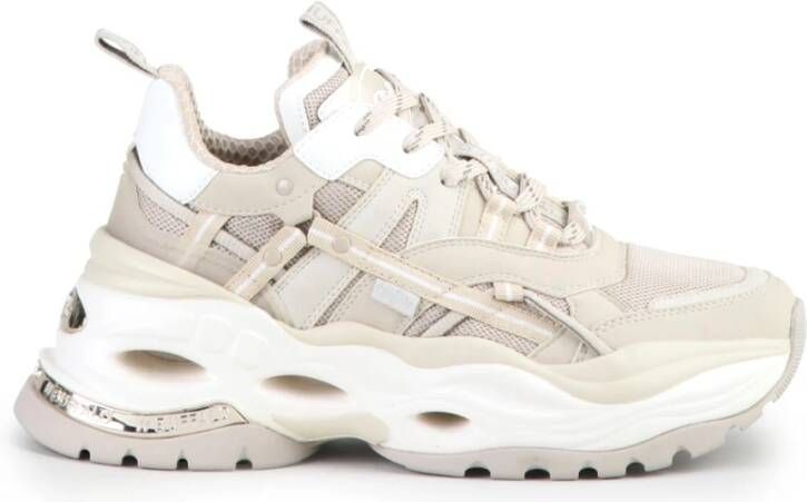 Buffalo Sneakers , Beige, Dames