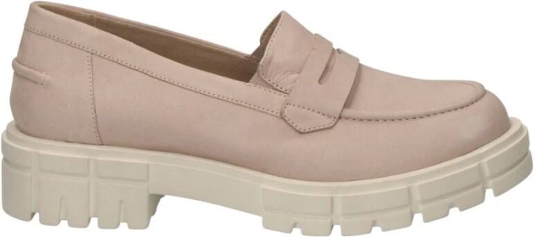 Caprice beach nubuc casual closed shoes , Roze, Dames
