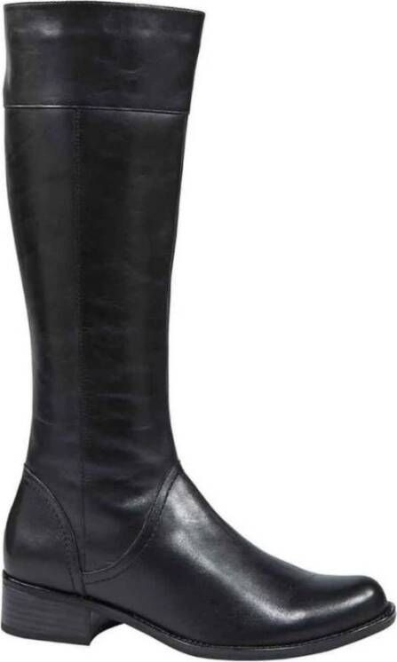 Caprice black casual closed boots , Zwart, Dames
