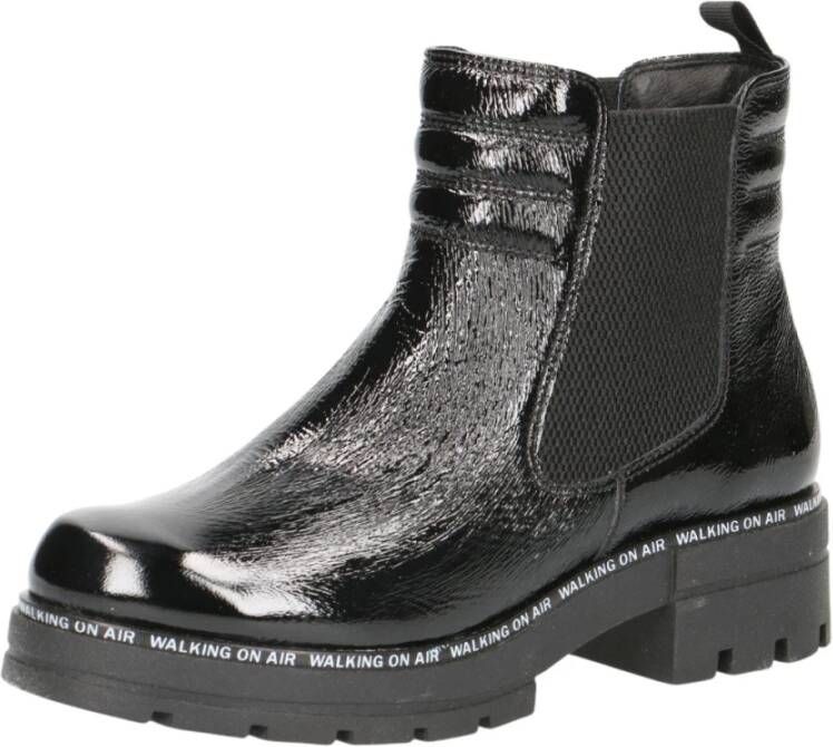 Caprice Booties Low Heels , Zwart, Dames