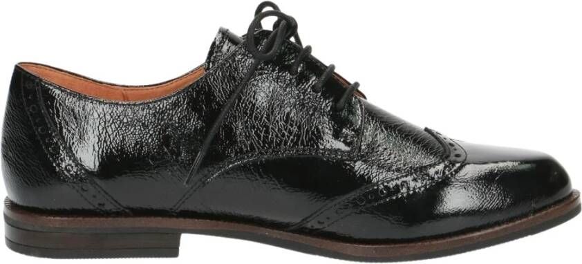 Caprice Elegant Low Heels Black , Zwart, Dames