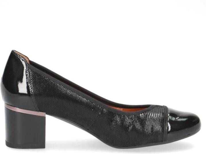 Caprice Elegant Low Heels Black , Zwart, Dames