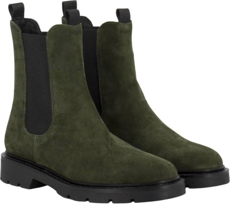 Carmens Chelseaboots Groen Dames