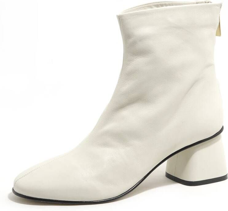 Carmens Vrouwen & schoenen 49177 Sasso Nature Heel 5 , Wit, Dames