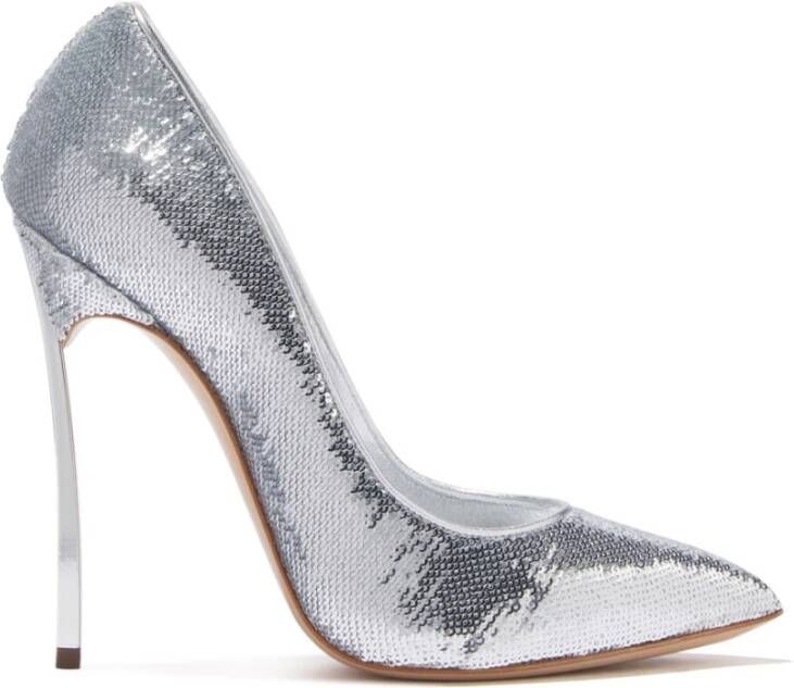 Casadei Blade zeemeerminpompen , Grijs, Dames