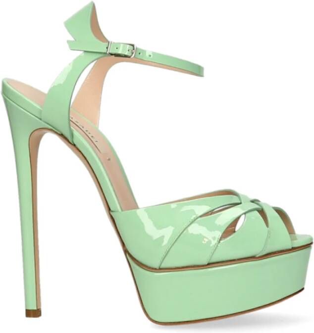 Casadei Sandalen Groen Dames