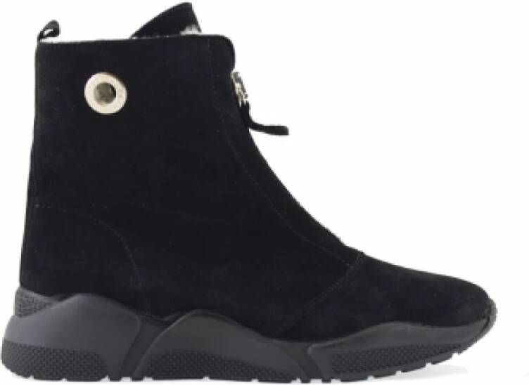 Cashott Laarzen 22151 060 , Zwart, Dames