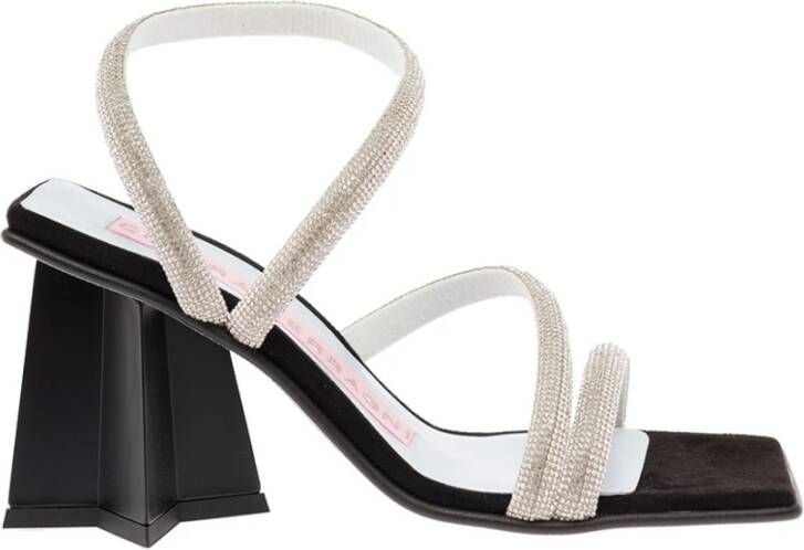 Chiara Ferragni Hoge hiel sandalen Collection, Zwart, Dames