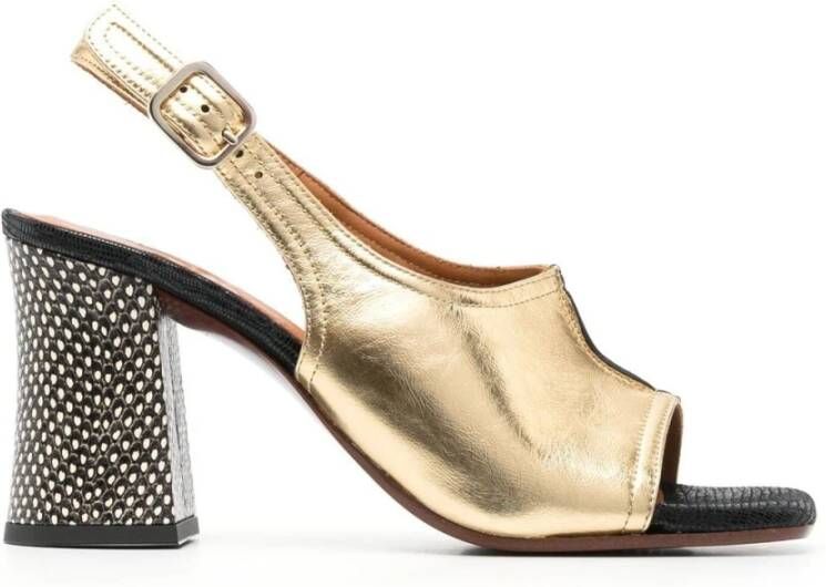 Chie Mihara Hoge hiel sandalen , Geel, Dames