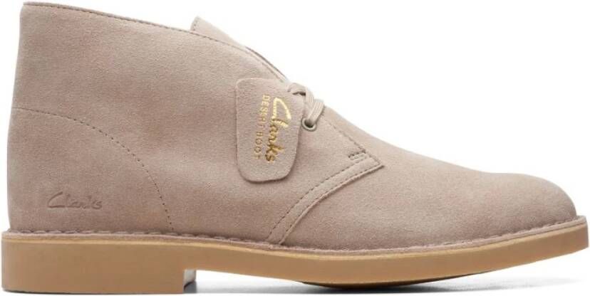 Clarks Desert Boot W , Beige, Dames