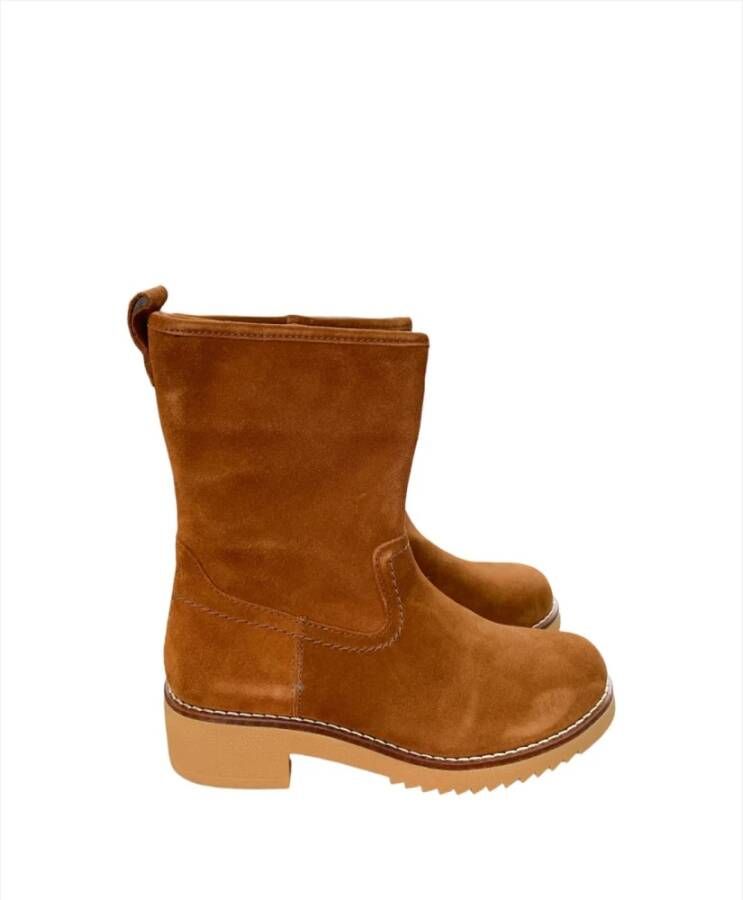 Clarks Enkel laarzen , Bruin, Dames