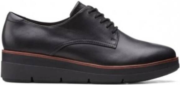 Clarks Lage Schoenen , Zwart, Dames