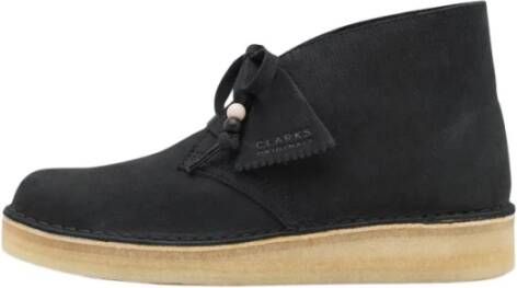 Clarks Woestijnkool , Zwart, Dames