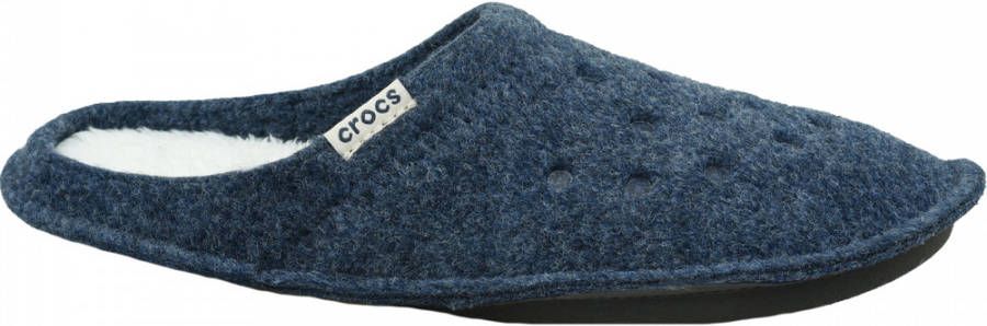 Crocs Pantoffels Classic Slipper Blauw - Damesschoenen.nl