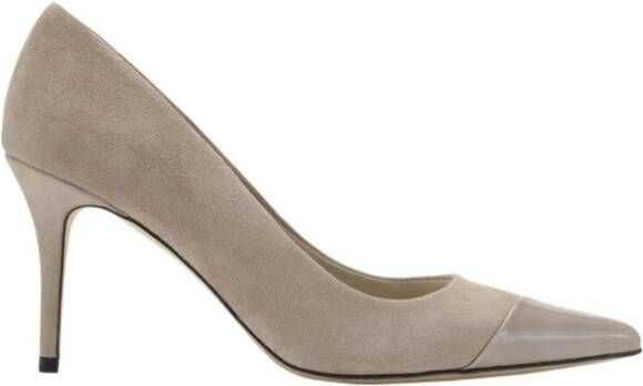 Custommade Aljo suede schoenen , Beige, Dames