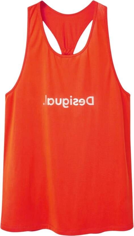 Desigual Sportkleding & Sportschoenen Oranje Dames
