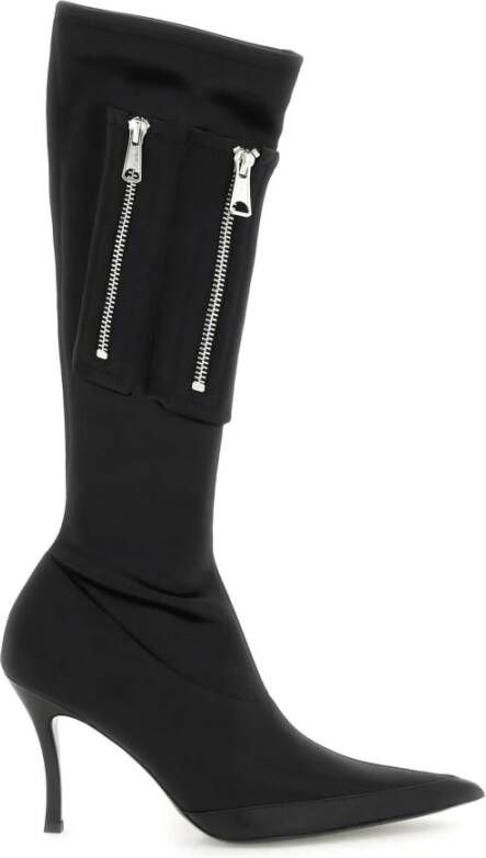 Diesel Heeled Boots , Zwart, Dames